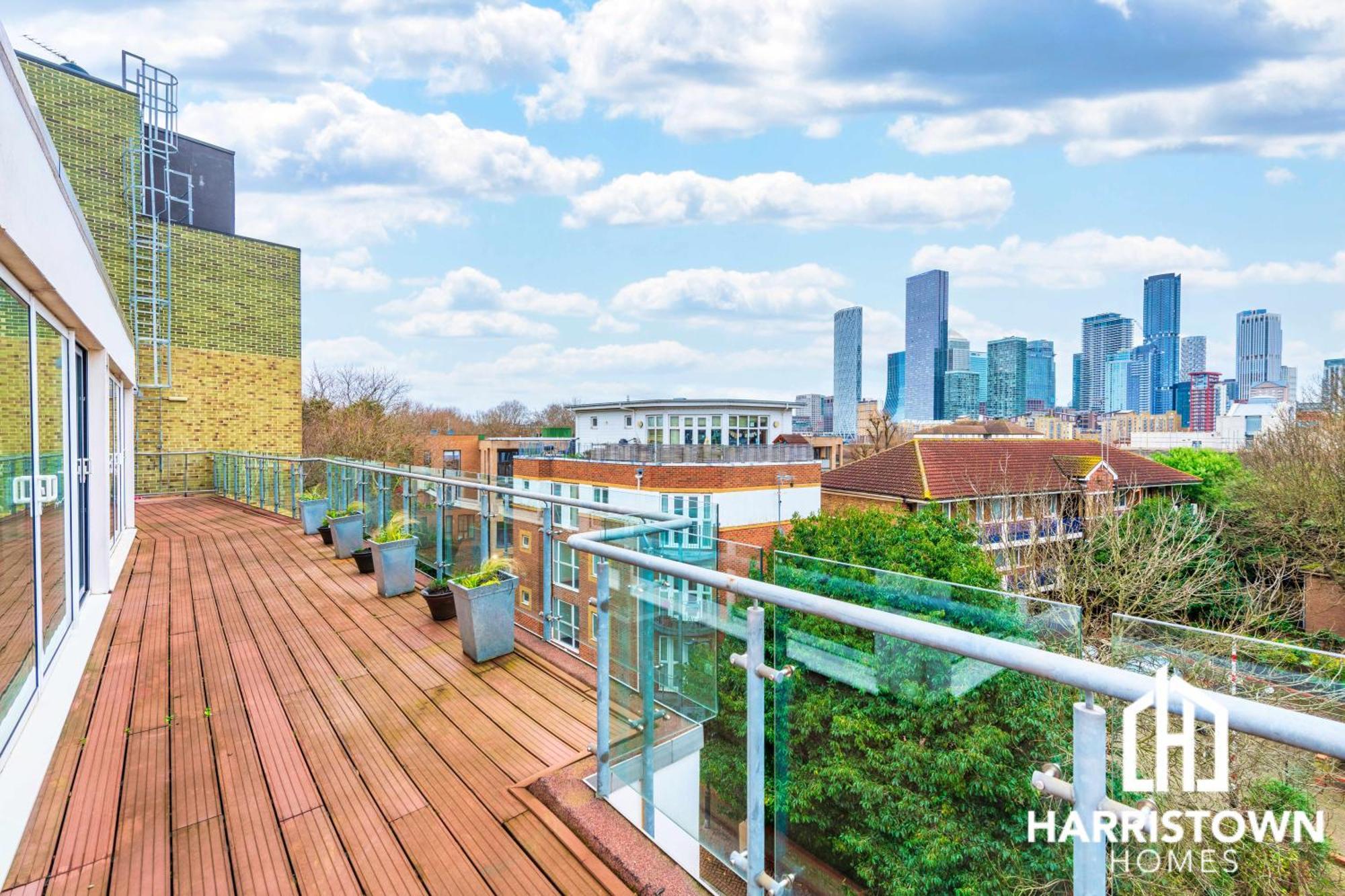 Appartamento 2 Bed Penthouse In Canada Water With Huge Balcony & Canary Wharf View